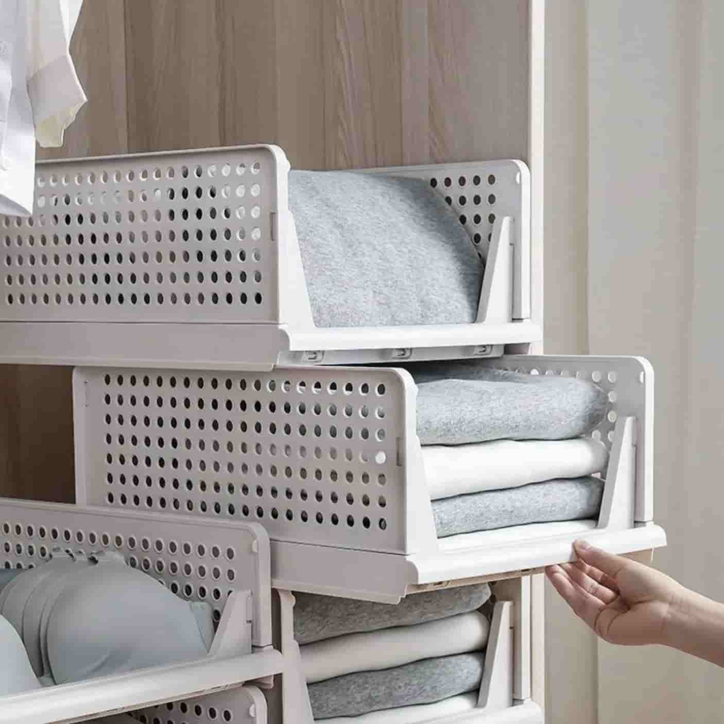 تصویر 3 از باکس نظم‌ دهنده پلاستیکی لباس در ابعاد مختلف با کیفیت عالی